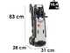 Comet KRX 1450 Plus Elettrica - Idropulitrice ad acqua fredda - 500 l/h - 160 bar - Con avvolgitubo