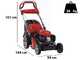 Efco LR 48 TK Allroad Plus 4 - Rasaerba a scoppio semovente - Motore Emak K 655 OHV da 166 cc