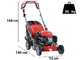 Efco LR 48 TKE Comfort Plus - Rasaerba a scoppio semovente - Motore Emak K 655i OHV da 166 cc