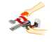 Worx WG801E - Forbice tagliaerba a batteria 4 in 1- tagliasiepi - 20V 2Ah