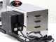Torchio Pasta Reber 9070NSP INOX - Motore elettrico ad induzione professionale 1200W - Motoriduttore con ingranaggi in acciaio