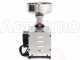 Reber 9000NP - Passapomodoro N.5 INOX - Motore ad induzione professionale da 1200 W - Motoriduttore con ingranaggi in acciaio