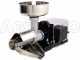 Reber 9000NP - Passapomodoro N.5 INOX - Motore ad induzione professionale da 1200 W - Motoriduttore con ingranaggi in acciaio