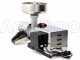 Reber 9000NP - Passapomodoro N.5 INOX - Motore ad induzione professionale da 1200 W - Motoriduttore con ingranaggi in acciaio