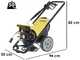 Lavor Columbia R 1515 GL - Idropulitrice a freddo professionale - 180 Bar - 900 l/h - Pompa professionale 1450 RPM