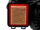 Kit motopompa irrorazione con carrello - Pompa Comet MTP MC25 motore Loncin 148F-2