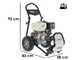 Idropulitrice a scoppio Comet FDX Blade XL 13.15 - Motore Honda GX 390 - 12 HP - 310 Bar