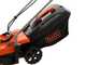 Black &amp; Decker BCMW3336L2-QW - Tagliaerba a batteria - 36V/2.5Ah - Taglio 33 cm