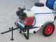 Kit motopompa irrorazione con gancio Comet MTP MC25/Loncin 148F-2 con carrello e serbatoio 120L