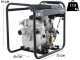 BlackStone BD-ST 8000ES - Motopompa diesel per acque nere sporche - Raccordi 80 mm