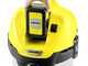 Karcher WD 3 Premium Battery 36 V - Aspirapolvere multiuso a batteria 36V 2.5Ah - Solidi liquidi e soffiatore