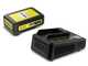 Karcher BLV 18-200 - Soffiatore aspiratore per foglie a batteria 18V 2.5Ah
