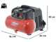 FIAC Cuby 6/1110 - Compressore aria elettrico portatile monofase, oil-less - Motore 1.5 HP - 6 lt