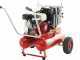 Motocompressore a scoppio Tornado Double F 750 con motore Honda GX200 - 6HP