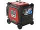 GeoTech Pro PTGA 9000 - Generatore di corrente carrellato a benzina silenziato ad inverter 7.5 kW - Continua 7 kW Monofase+ ATS