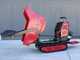 Blue Bird Trasporter 500DL - Motocarriola cingolata cassone dumper 500Kg