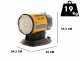 Master XL 61 - Generatore di aria calda a gasolio diretto - 17 kw