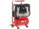FIAC Silent XS88 - Compressore aria elettrico monofase silenziato, oil-less - Motore 0.75 HP - 6 lt