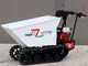 Seven Italy T500HD GX - Motocarriola cingolata dumper idraulico 500Kg