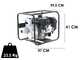 Rato RT50ZB26-3.6Q - Motopompa a scoppio - Motore R210 con oil sensor