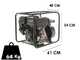 Rato RT50YB100-7.2Q - Motopompa alta prevalenza - Raccordi 50 mm
