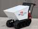 Seven Italy T500HD GX-E - Motocarriola cingolata dumper idraulico 500Kg