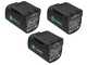 Campagnola Stark XM - Forbice elettrica da potatura con kit cavo e fondina per batteria  - 3x 14,4V 2,5 Ah