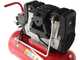 FIAC Super Silent 24 XS88 - Compressore aria elettrico monofase silenziato, oil-less - Motore 0.75 HP - 24 lt