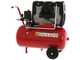 FIAC Super Silent 24 XS88 - Compressore aria elettrico monofase silenziato, oil-less - Motore 0.75 HP - 24 lt