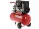 FIAC Super Silent 24 XS88 - Compressore aria elettrico monofase silenziato, oil-less - Motore 0.75 HP - 24 lt