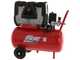 FIAC Super Silent 24 XS88 - Compressore aria elettrico monofase silenziato, oil-less - Motore 0.75 HP - 24 lt