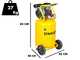 Stanley DST 150/8/50 - Compressore aria elettrico verticale monofase, oil-less - Motore 1.3 HP - 50 lt