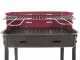 Mille Flavia s/r 45 - Barbecue in ferro artigianale a carbone - 45,5x29,5cm