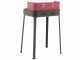 Mille Flavia s/r 45 - Barbecue in ferro artigianale a carbone - 45,5x29,5cm