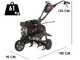 Italian Power RG3.6-75 - Motozappa a benzina 7 HP - Rato R210