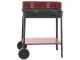 Mille Flavia c/r 55 - Barbecue in ferro artigianale a carbone - 55,5x29,5cm