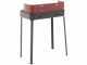 Mille Flavia s/r 55 - Barbecue in ferro artigianale a carbone - 55,5x29,5cm