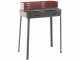 Mille Flavia s/r 55 - Barbecue in ferro artigianale a carbone - 55,5x29,5cm
