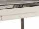 Mille Achille Large - Barbecue in acciaio inox artigianale a carbone - 67,5x37cm