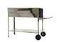 Mille Achille Big - Barbecue in acciaio inox artigianale a carbone - 2x 47,5x37cm