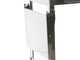 Mille Achille Big - Barbecue in acciaio inox artigianale a carbone - 2x 47,5x37cm