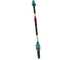 Gardena THS 42/18V P4 - Tagliasiepi elettrico su asta di prolunga telescopica - Batteria al litio 18V/2,5Ah