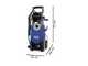 Annovi &amp; Reverberi AR 479SS Blue Clean - Idropulitrice - 180 bar max - Portata 8 Lt/min - hZ 50-60