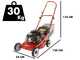Weibang WB455HCOP - Rasaerba a scoppio da 139cc - Taglio 45cm