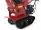 GeoTech Pro BMS155 LE - Biotrituratore semovente a cingoli su motocarriola - motore 6,5/15 HP - cassone Dumper
