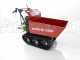 GeoTech Pro BMS155 LE - Biotrituratore semovente a cingoli su motocarriola - motore 6,5/15 HP - cassone Dumper
