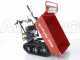 GeoTech Pro BMS155 LE - Biotrituratore semovente a cingoli su motocarriola - motore 6,5/15 HP - cassone Dumper