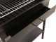 Mille Doriano - Barbecue in ferro artigianale a carbone - 67,5x37cm