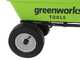 Greenworks G40GC Garden Cart - Carriola elettrica a batteria con ruote - SENZA BATTERIE E CARICABATTERIE