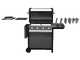 Campingaz 4 Series Select S - Barbecue a gas - superficie cottura 3312 cm&sup2;.